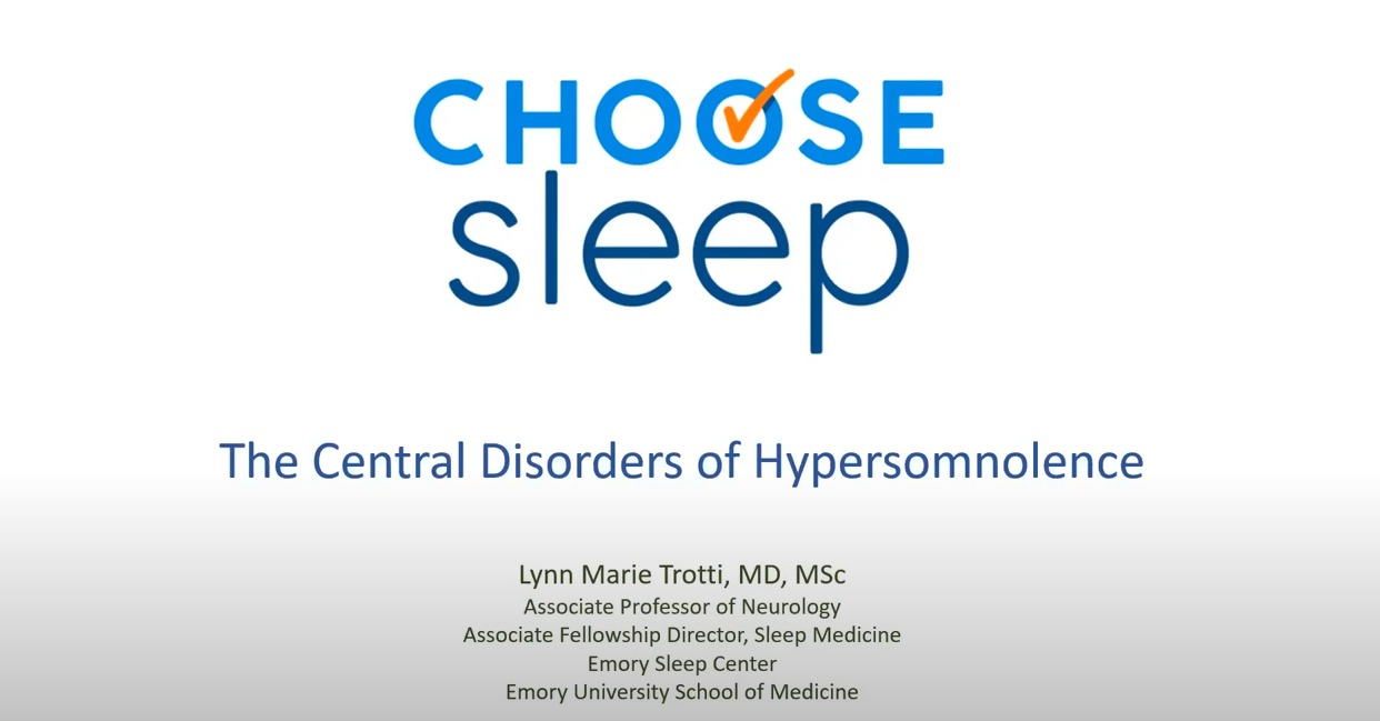 The Central Disorders of Hypersomnolence